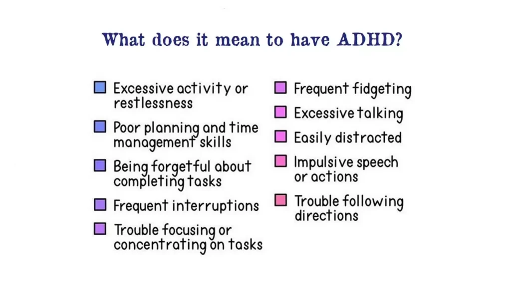 علت adhd بزرگسالان